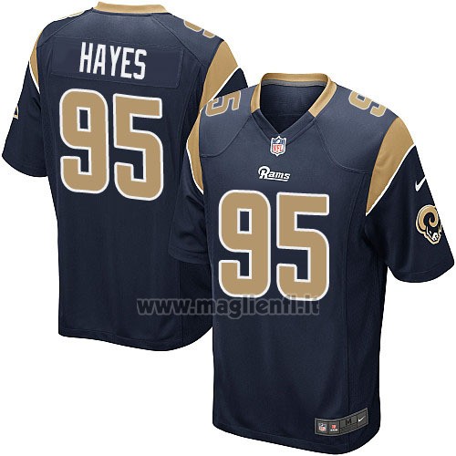Maglia NFL Game Bambino Los Angeles Rams Hayes Nero
